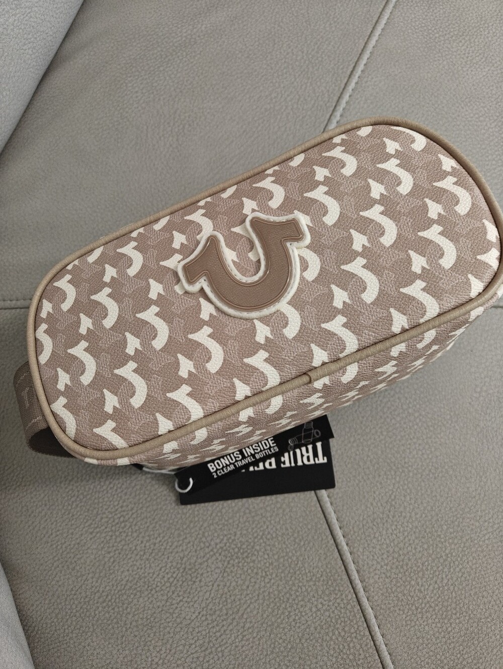 True Religion Monogram Pouch